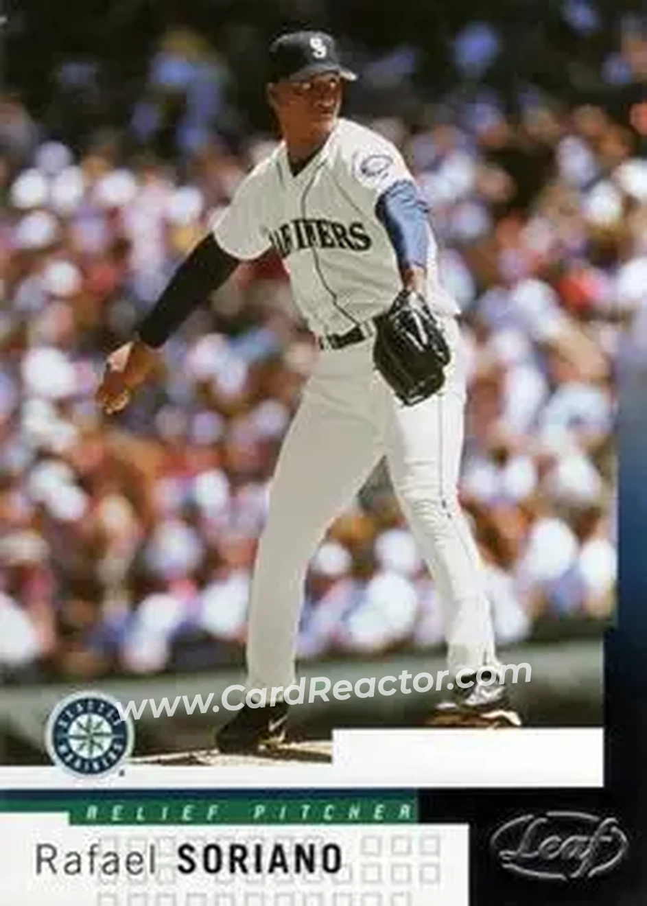 2004 Leaf #76 - Rafael Soriano - Seattle Mariners - Front