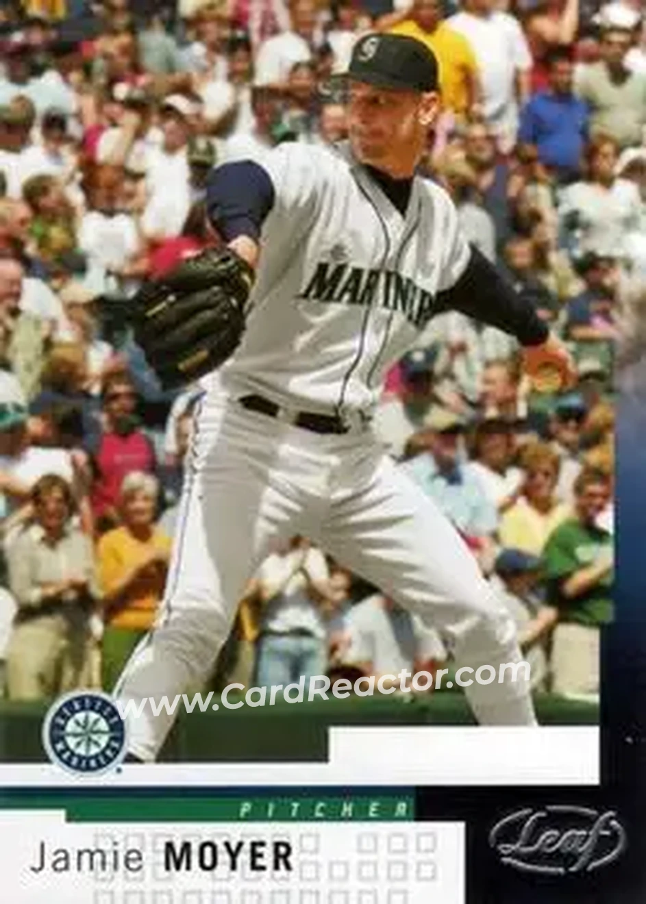 2004 Leaf #78 - Jamie Moyer - Seattle Mariners - Front