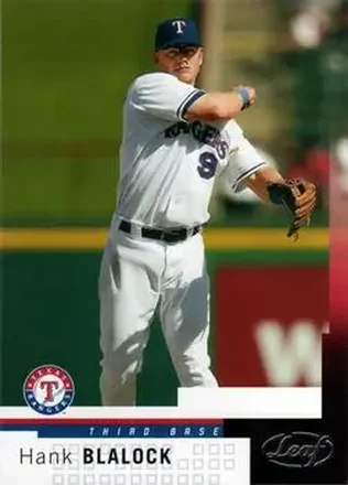2004 Leaf #88 - Hank Blalock - Texas Rangers