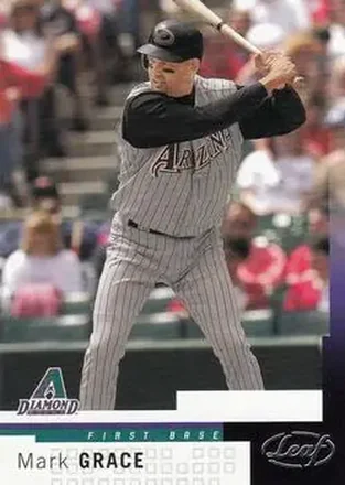 2004 Leaf #103 - Mark Grace - Arizona Diamondbacks