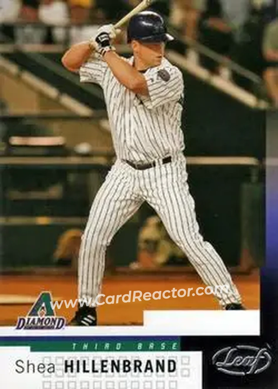 2004 Leaf #105 - Shea Hillenbrand - Arizona Diamondbacks - Front