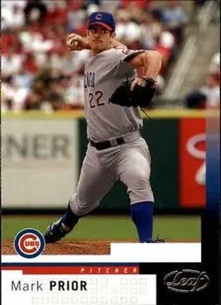 2004 Leaf #117 - Mark Prior - Chicago Cubs