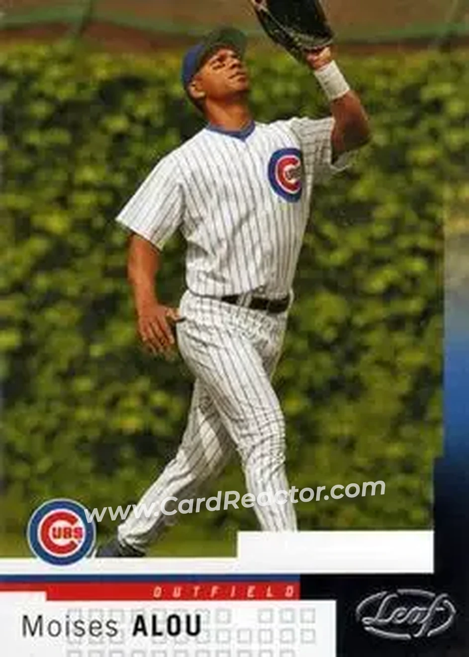 2004 Leaf #118 - Moises Alou - Chicago Cubs - Front 2004 Leaf #118 - Moises Alou - Chicago Cubs - Front