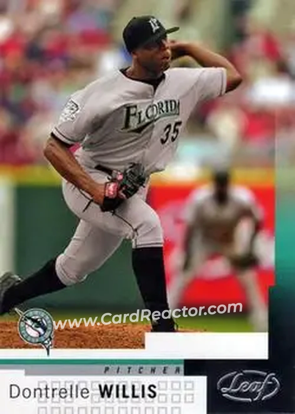 2004 Leaf #132 - Dontrelle Willis - Florida Marlins - Front 2004 Leaf #132 - Dontrelle Willis - Florida Marlins - Front