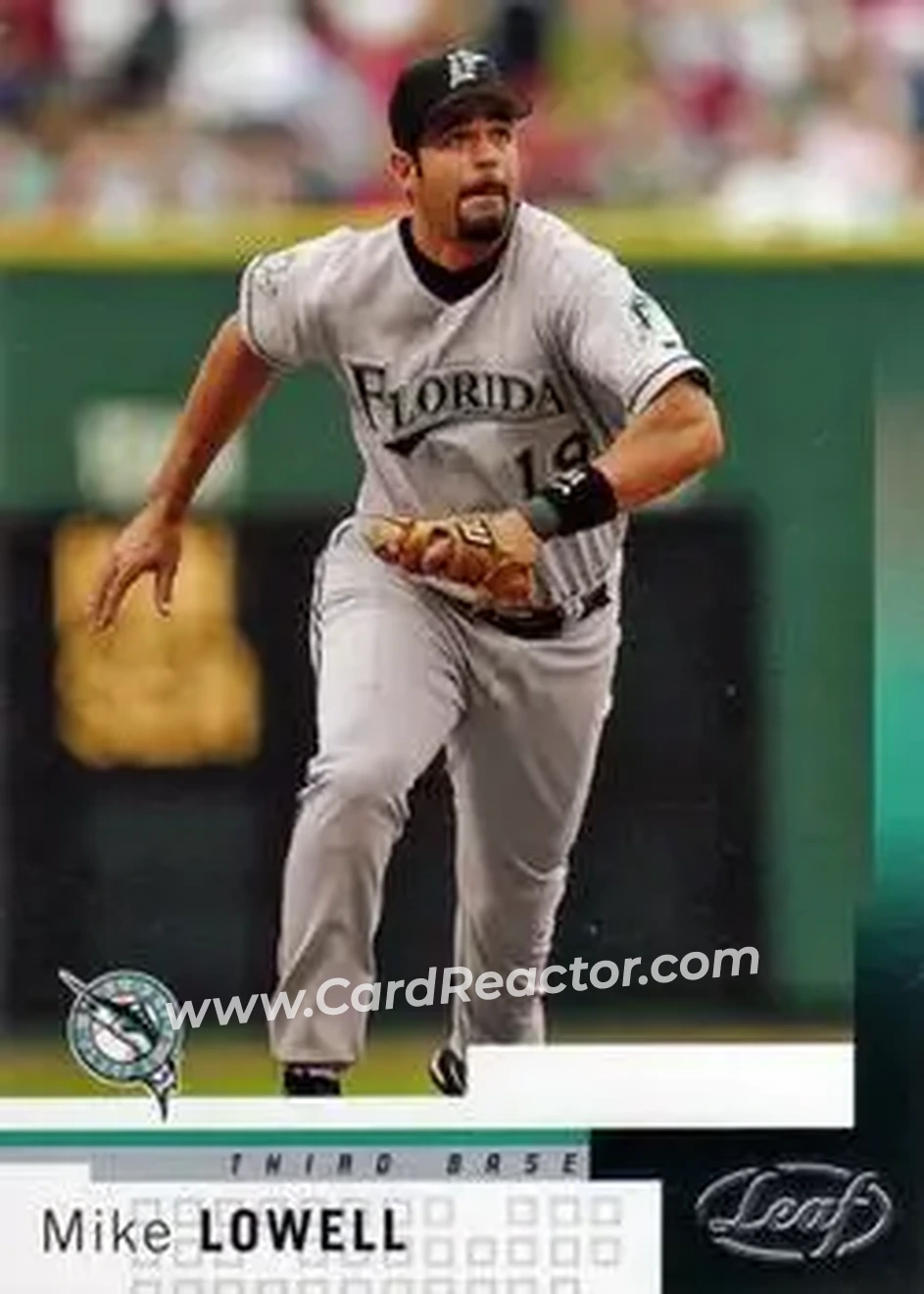 2004 Leaf #136 - Mike Lowell - Florida Marlins - Front 2004 Leaf #136 - Mike Lowell - Florida Marlins - Front