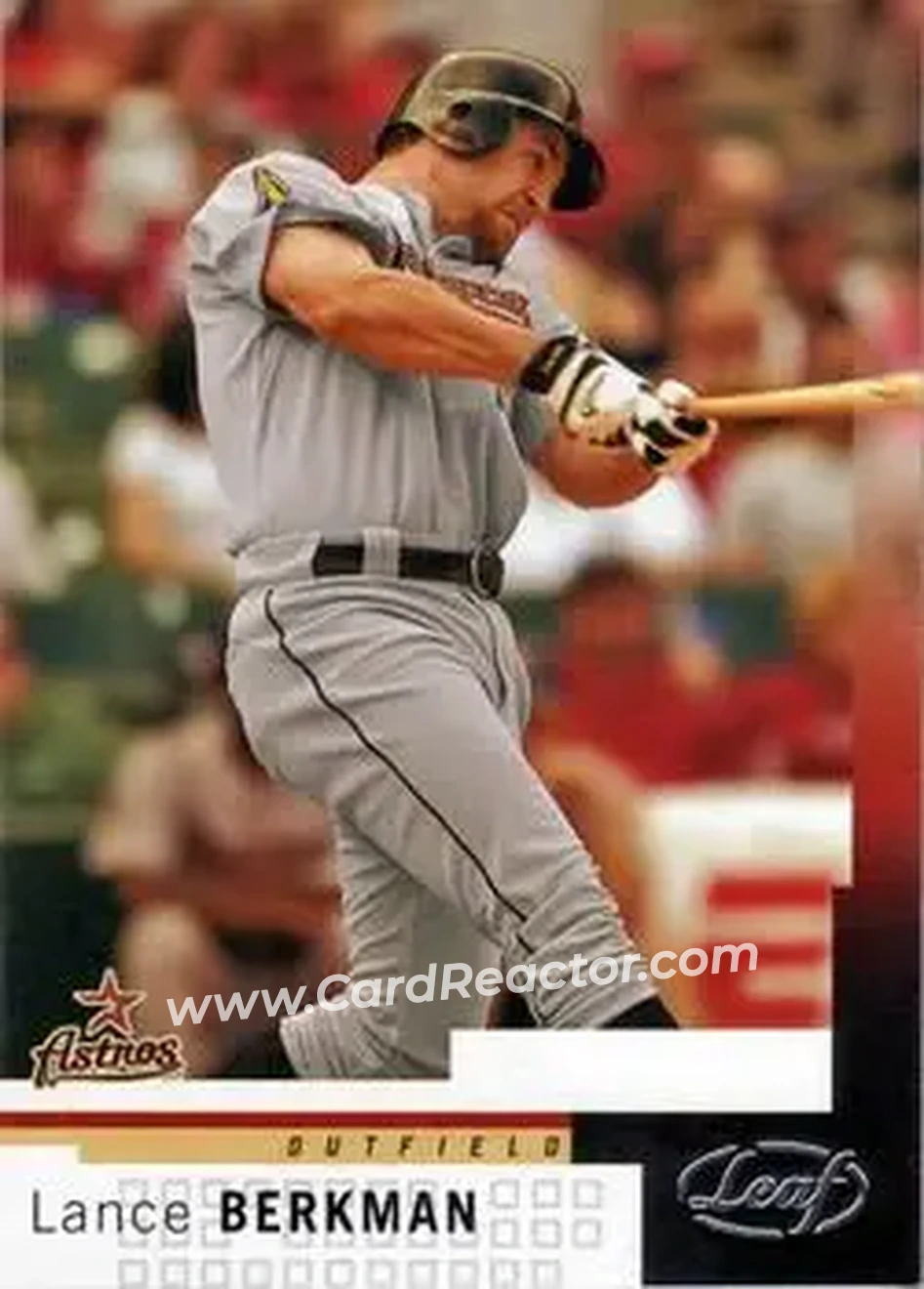 2004 Leaf #140 - Lance Berkman - Houston Astros - Front 2004 Leaf #140 - Lance Berkman - Houston Astros - Front