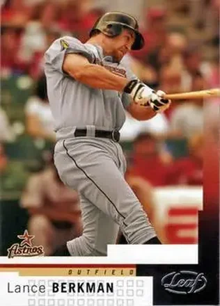 2004 Leaf #140 - Lance Berkman - Houston Astros