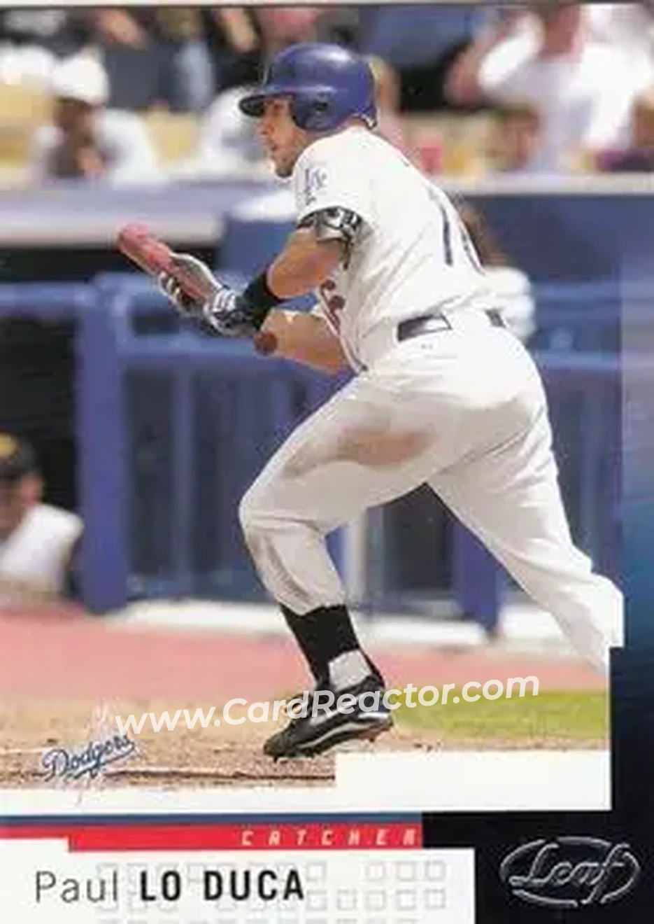 2004 Leaf #148 - Paul Lo Duca - Los Angeles Dodgers - Front 2004 Leaf #148 - Paul Lo Duca - Los Angeles Dodgers - Front