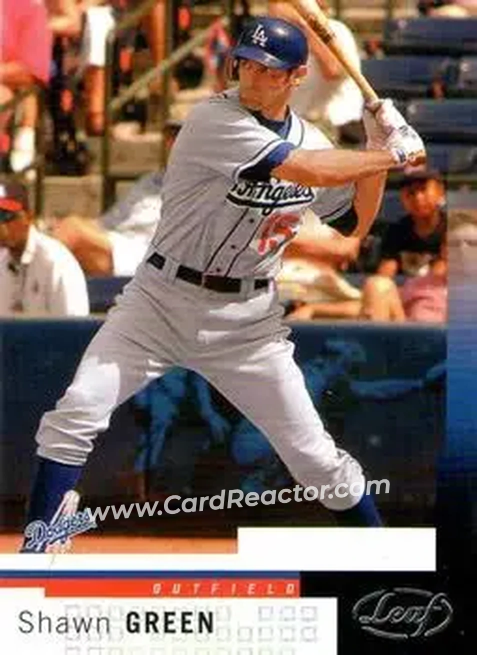 2004 Leaf #149 - Shawn Green - Los Angeles Dodgers - Front 2004 Leaf #149 - Shawn Green - Los Angeles Dodgers - Front