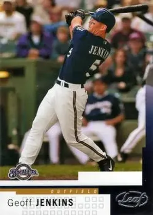 2004 Leaf #151 - Geoff Jenkins - Milwaukee Brewers