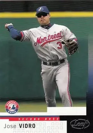 2004 Leaf #158 - Jose Vidro - Montreal Expos