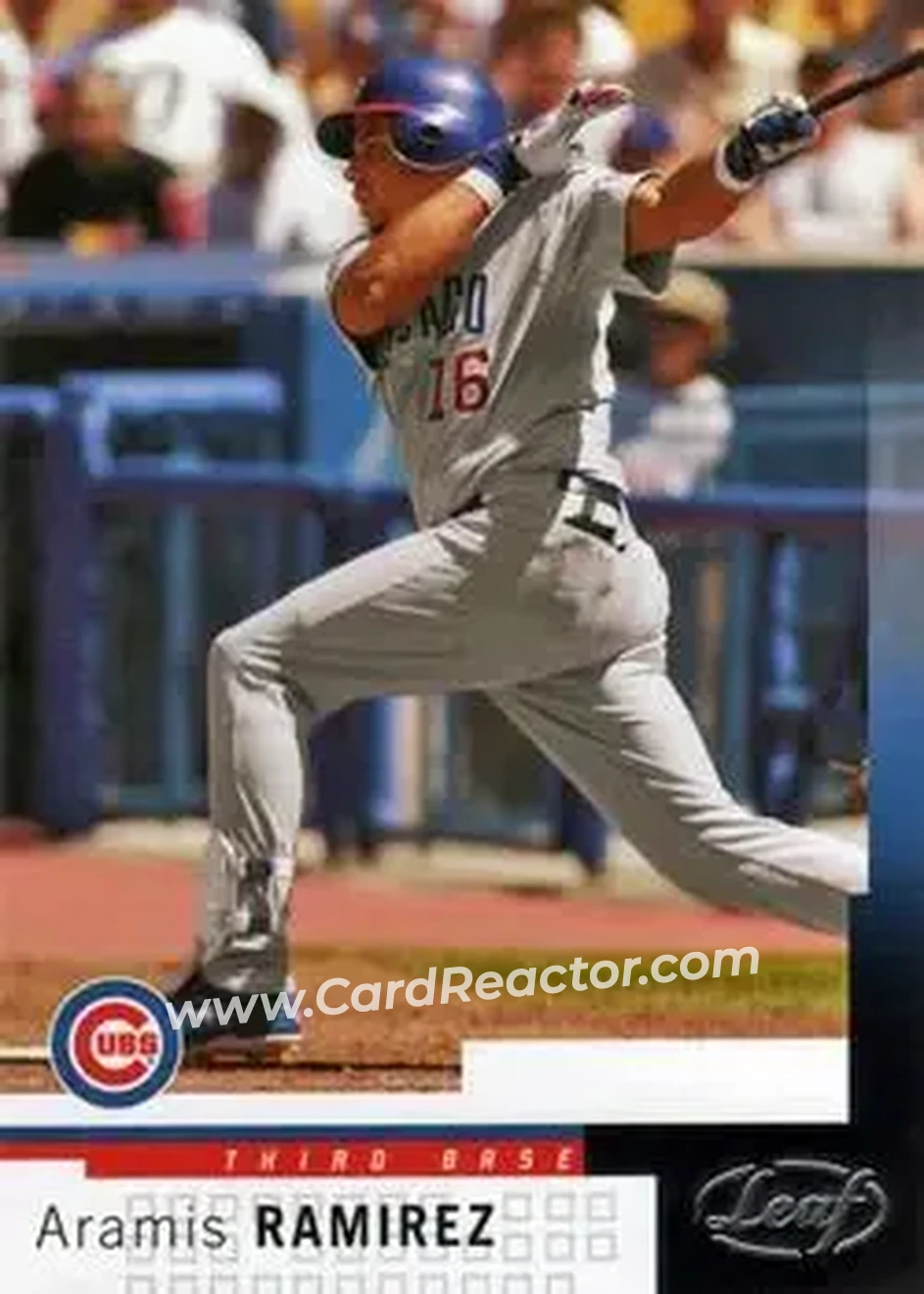 2004 Leaf #175 - Aramis Ramirez - Chicago Cubs - Front