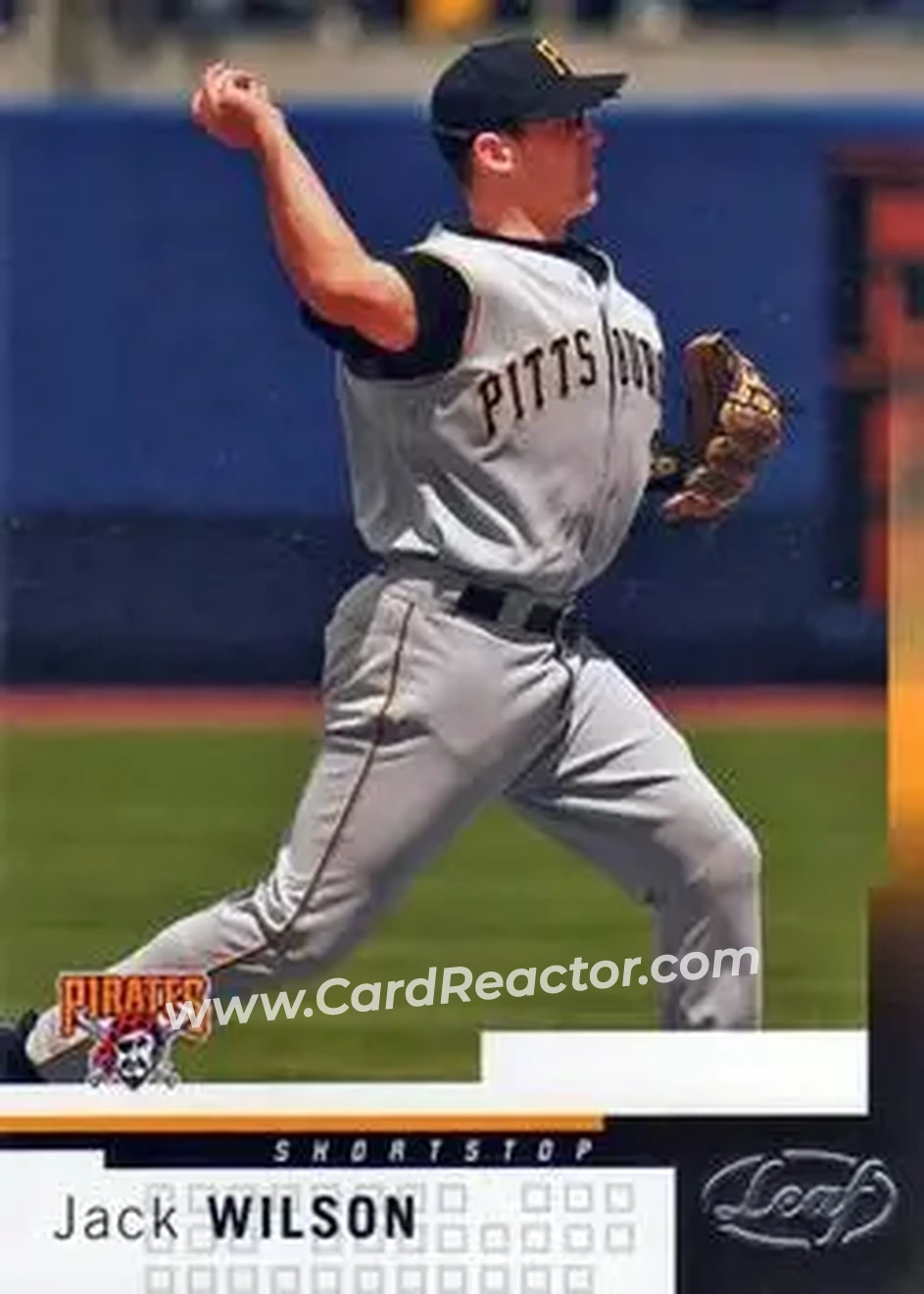 2004 Leaf #176 - Jack Wilson - Pittsburgh Pirates - Front