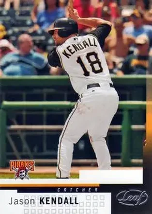 2004 Leaf #178 - Jason Kendall - Pittsburgh Pirates