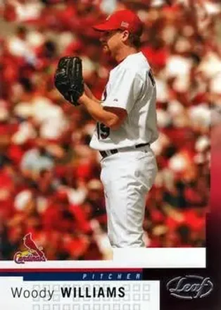 2004 Leaf #187 - Woody Williams - St. Louis Cardinals