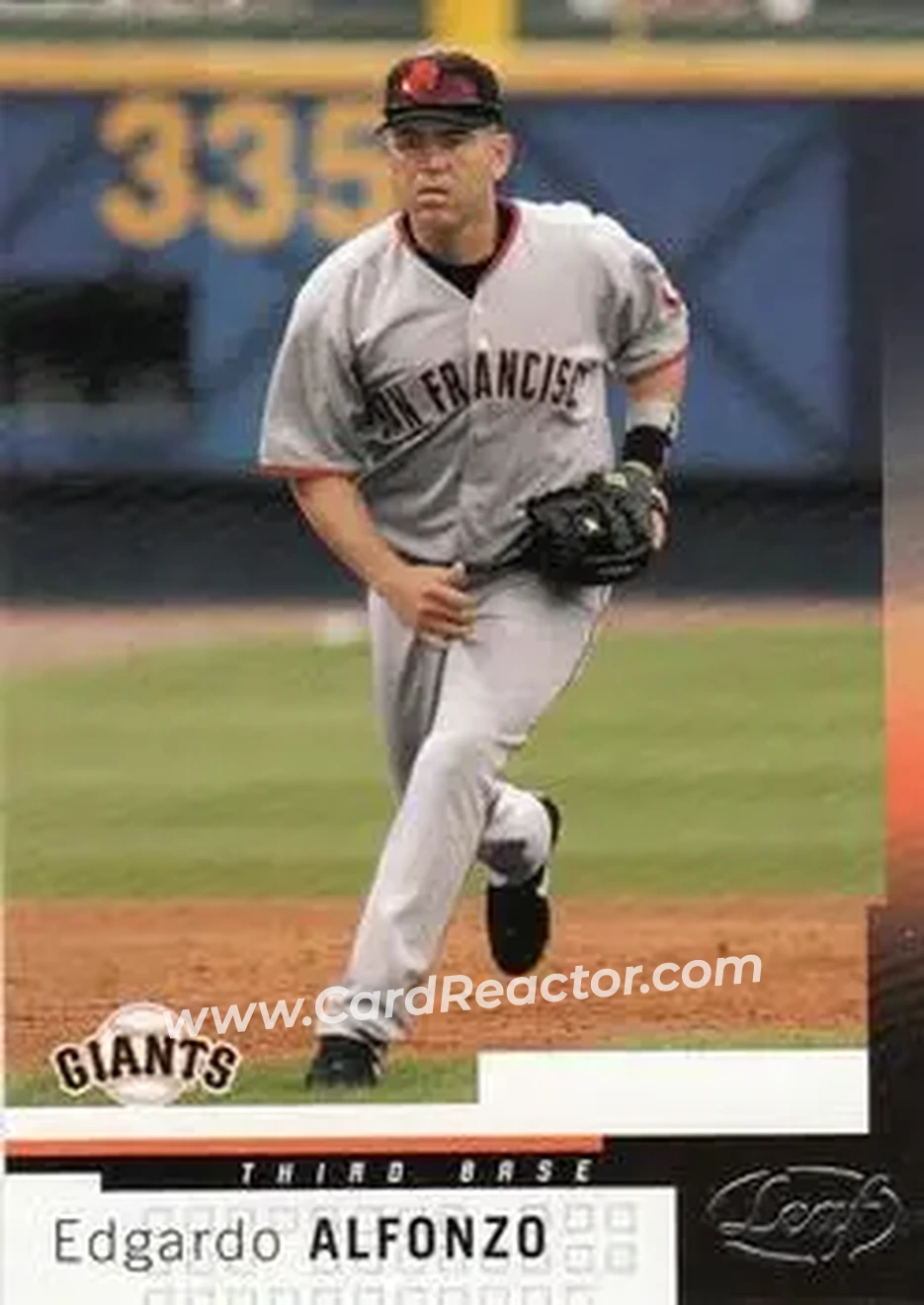 2004 Leaf #197 - Edgardo Alfonzo - San Francisco Giants - Front 2004 Leaf #197 - Edgardo Alfonzo - San Francisco Giants - Front
