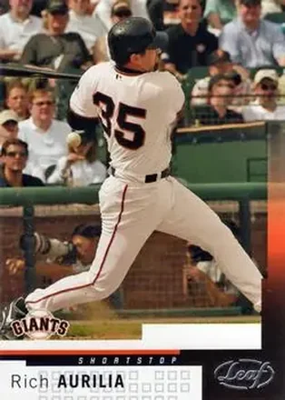 2004 Leaf #200 - Rich Aurilia - San Francisco Giants