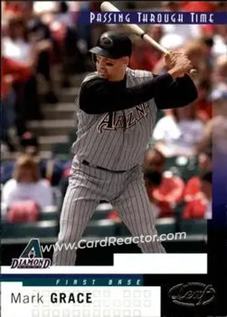 2004 Leaf #253 - Mark Grace - Front
