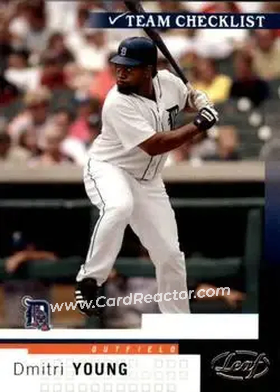 2004 Leaf #277 - Dmitri Young - Detroit Tigers - Front