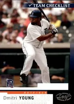 2004 Leaf #277 - Dmitri Young - Detroit Tigers
