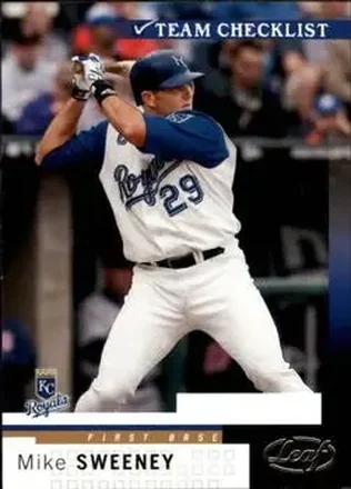 2004 Leaf #278 - Mike Sweeney - Kansas City Royals