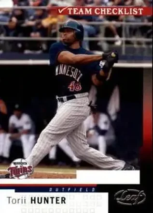2004 Leaf #279 - Torii Hunter - Minnesota Twins
