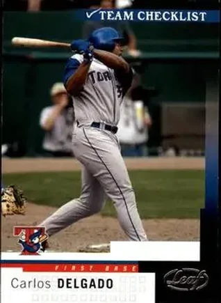 2004 Leaf #285 - Carlos Delgado - Toronto Blue Jays