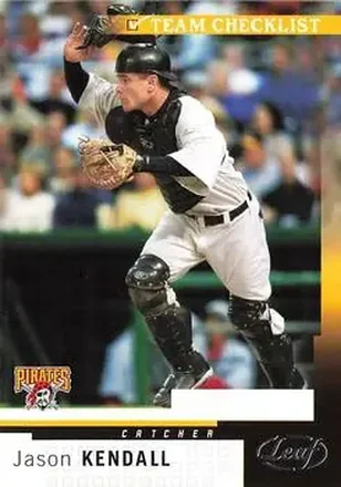 2004 Leaf #298 - Jason Kendall - Pittsburgh Pirates