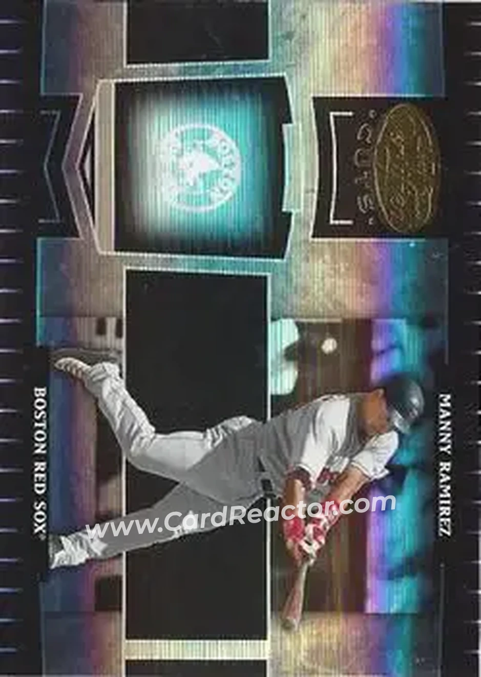 2004 Leaf Certified Cuts #32 - Manny Ramirez - Boston Red Sox - Front 2004 Leaf Certified Cuts #32 - Manny Ramirez - Boston Red Sox - Front