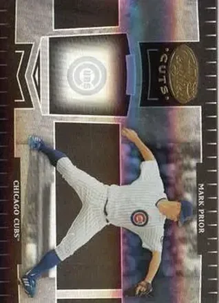 2004 Leaf Certified Cuts #40 - Mark Prior - Chicago Cubs