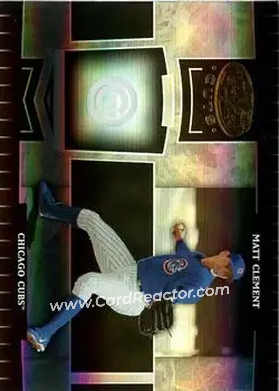 2004 Leaf Certified Cuts #46 - Matt Clement - Chicago Cubs - Front 2004 Leaf Certified Cuts #46 - Matt Clement - Chicago Cubs - Front