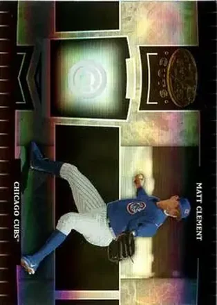 2004 Leaf Certified Cuts #46 - Matt Clement - Chicago Cubs