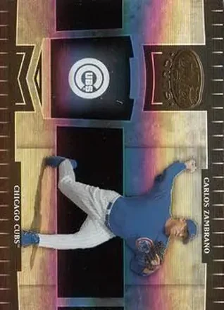 2004 Leaf Certified Cuts #47 - Carlos Zambrano - Chicago Cubs