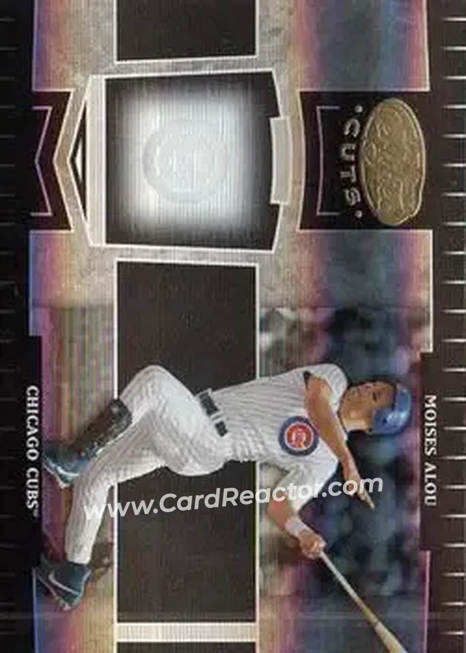 2004 Leaf Certified Cuts #49 - Moises Alou - Chicago Cubs - Front