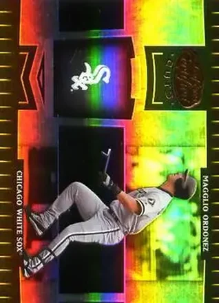 2004 Leaf Certified Cuts #52 - Magglio Ordonez - Chicago White Sox