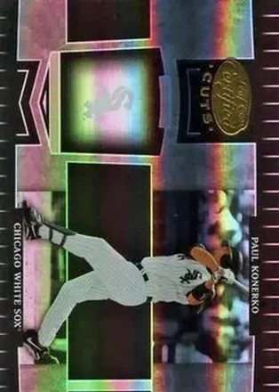 2004 Leaf Certified Cuts #57 - Paul Konerko - Chicago White Sox