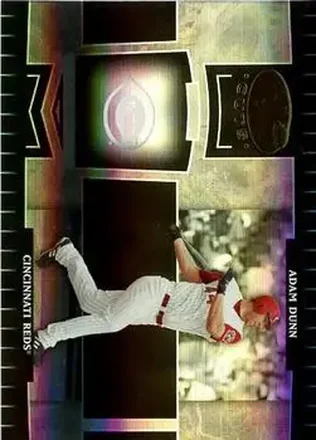 2004 Leaf Certified Cuts #58 - Adam Dunn - Cincinnati Reds