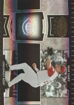 2004 Leaf Certified Cuts #63 - Sean Casey - Cincinnati Reds