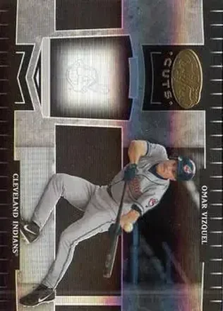 2004 Leaf Certified Cuts #69 - Omar Vizquel - Cleveland Indians