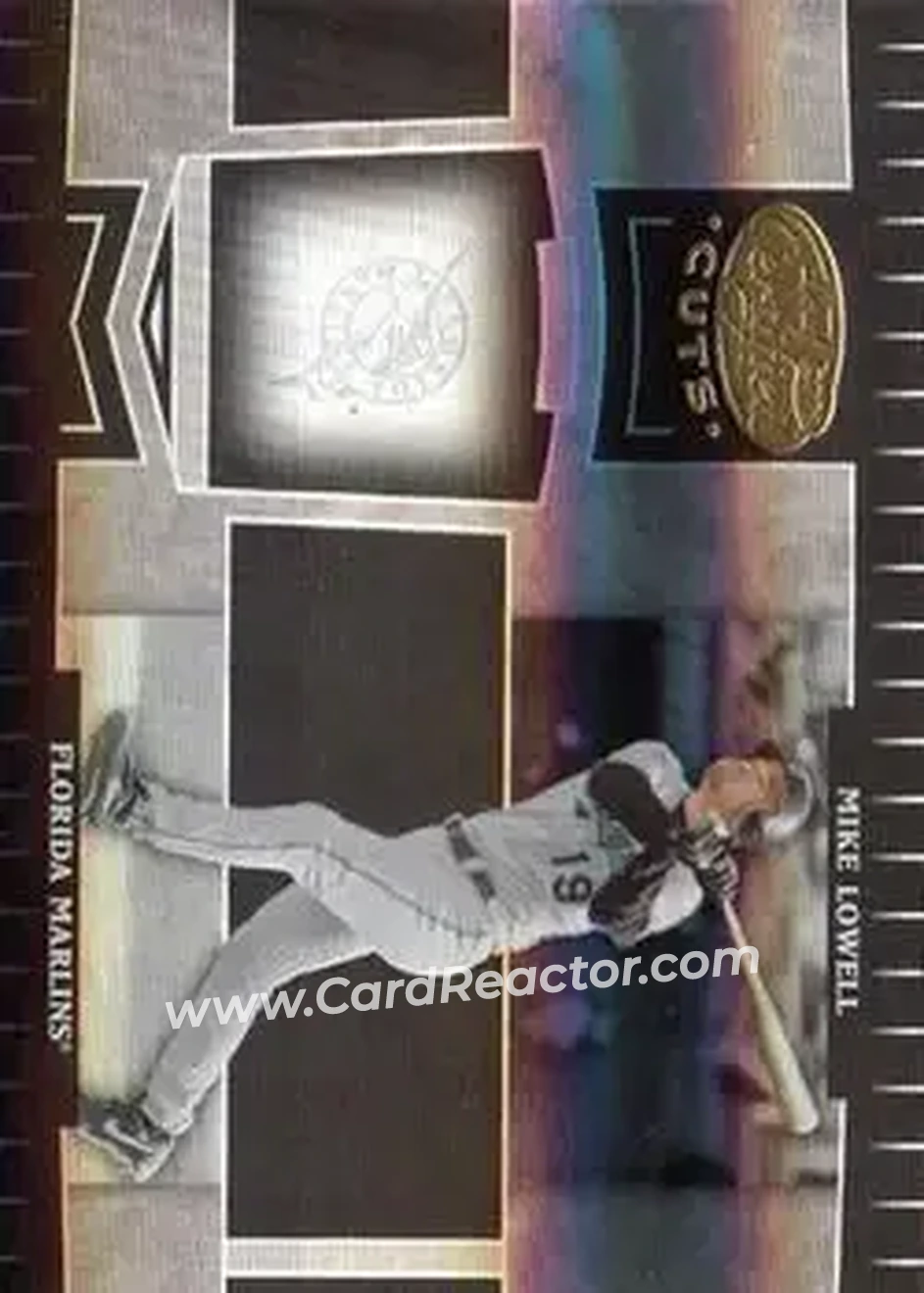 2004 Leaf Certified Cuts #80 - Mike Lowell - Florida Marlins - Front