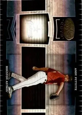 2004 Leaf Certified Cuts #85 - Andy Pettitte - Houston Astros