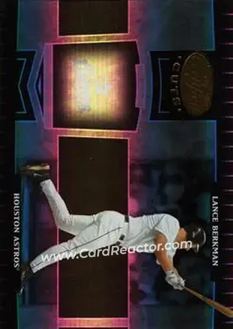 2004 Leaf Certified Cuts #88 - Lance Berkman - Houston Astros - Front