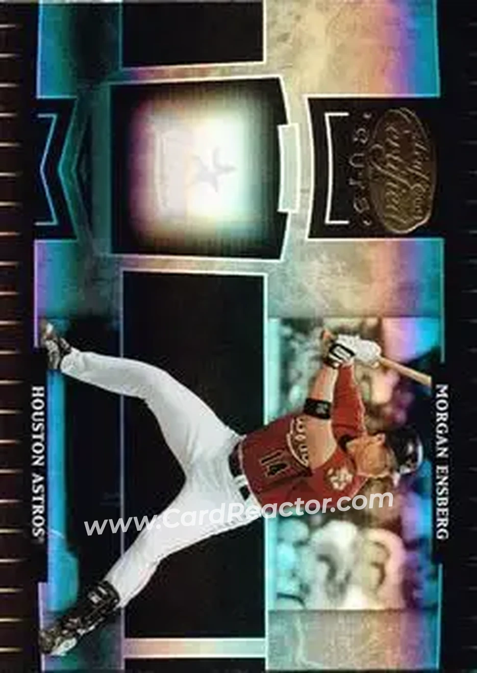 2004 Leaf Certified Cuts #89 - Morgan Ensberg - Houston Astros - Front