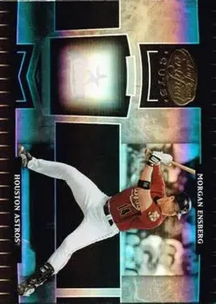 2004 Leaf Certified Cuts #89 - Morgan Ensberg - Houston Astros