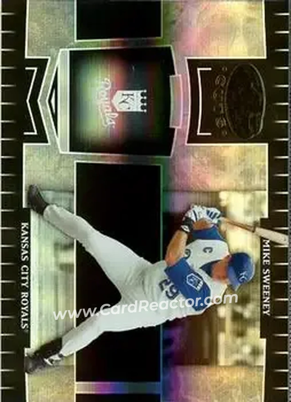 2004 Leaf Certified Cuts #100 - Mike Sweeney - Kansas City Royals - Front