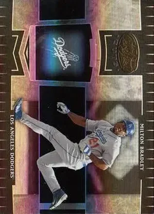 2004 Leaf Certified Cuts #103 - Milton Bradley - Los Angeles Dodgers