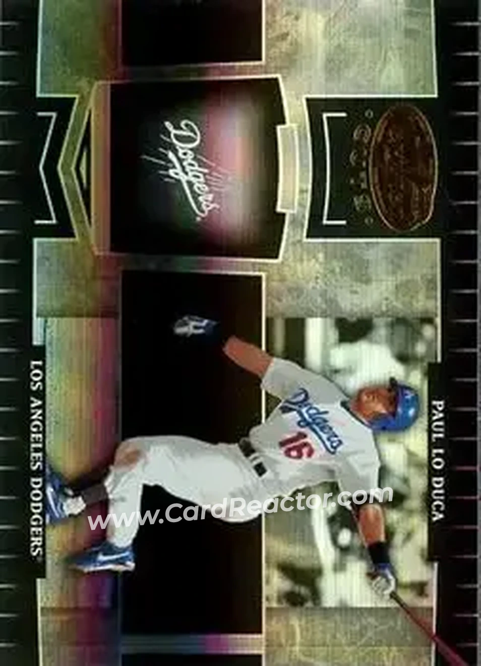 2004 Leaf Certified Cuts #104 - Paul Lo Duca - Los Angeles Dodgers - Front 2004 Leaf Certified Cuts #104 - Paul Lo Duca - Los Angeles Dodgers - Front