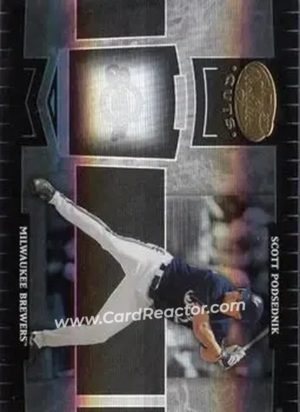 2004 Leaf Certified Cuts #108 - Scott Podsednik - Milwaukee Brewers - Front