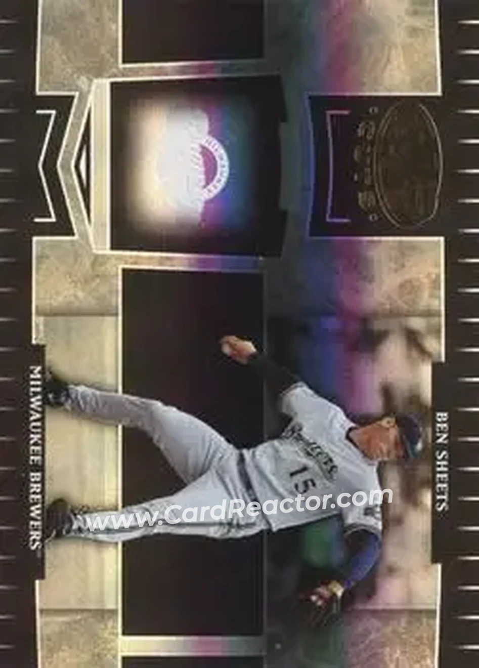 2004 Leaf Certified Cuts #110 - Ben Sheets - Milwaukee Brewers - Front