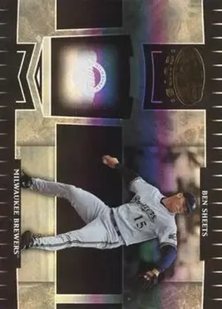 2004 Leaf Certified Cuts #110 - Ben Sheets - Milwaukee Brewers